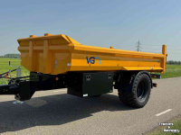 Dumptrailer VGM VGM Whitney 6 bakkenwagen / kipper midejo