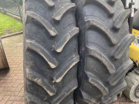 Wheels, Tyres, Rims & Dual spacers Trelleborg set Maximo banden 460/85R38, 18.4-38