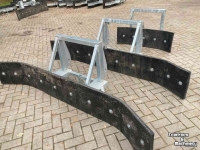 Manure scraper Weidemann Rubberschuif / mestschuif / modderschuif / sneeuwschuif.