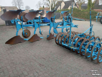 Ploughs Lemken Juwel 7 4 schaar ploeg met vorenpakker