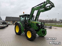 Tractor John Deere 6115R + Quick loader