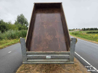 Dumptrailer Zocon Z045 bakkenwagen kipper hardox vloer