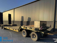 Low loader / Semi trailer  Goldhofer kuip dieplader 4 asser