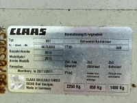 Rake Claas LINER 2800 15/55-17