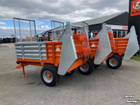 Manure spreader Agromet Jarmet N250-1  mest verspreider  meststrooier