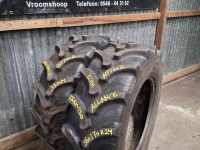 Wheels, Tyres, Rims & Dual spacers Alliance 360/70R24