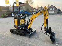 Mini-Excavator New Holland E14D minigraver graafmachine Nieuw Neue