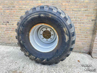 Wheels, Tyres, Rims & Dual spacers Alliance 650/50R22.5 A-885 80%