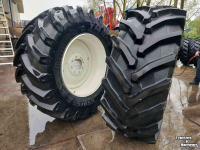Wheels, Tyres, Rims & Dual spacers Trelleborg 650/65R38 100% TM 800