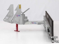 Other livestock equipment and accessories Qmac Rubbere voerschuif veegbord aanveegschuif aanbouw Kramer 250-350