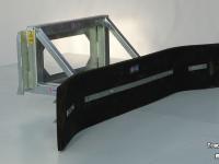Other transport and industrial equipment and accessories Qmac Modulo Rubber yard scraper 2.10 mtr hookup Mustang 406-506