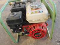 Waterpump  Pramac MP36-2 vuilwaterpomp motorpomp Honda benzinemotor pompset