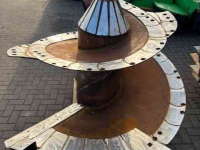 Vertical feed mixer Peecon Set mengvijzels met RVS slijtplaten