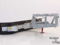 Manure scraper Qmac Rabot caoutchouc pour fumier avec montage Schaffer