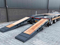Low loader / Semi trailer  Twente Trailer 4 asser dieplader Nieuw