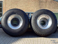 Wheels, Tyres, Rims & Dual spacers  24.5x32 10 ply