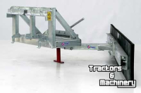 Rubber yard scraper Qmac Rubberschuif Voerschuif aanbouw Schaffer
