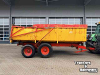 Dumptrailer Mullie Tandemas kipper