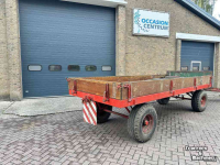 Agricultural wagon  4 wielige landbouwwagen / vierwielige landbouwwagen 5.00x1.80 mtr