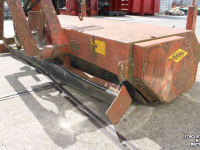Sweeper Hekamp VM205 hydraulische veegmachine rolbezem met aangebouwde rubberschuif