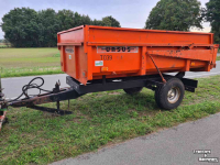 Dumptrailer Agromet T039 5 tons kipper in nette staat