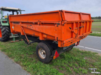 Dumptrailer Agromet T039 5 tons kipper in nette staat