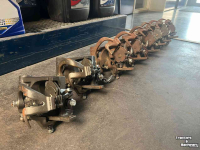 Diverse used spare-parts Gallignani PZ Vicon Rasspe knopers oude magazijnvoorraad