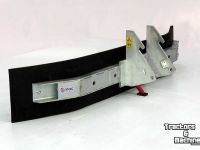 3-point scraper blade Qmac Modulo Rubber yard scraper 210cm hookup Kramer