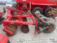 Disc harrow He-Va Disc roller met hydraulische bandenwals