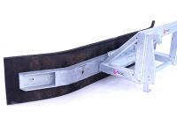 Snow Removal Equipment Qmac Modulo Rubber snow scraper blade 180cm hookup Weidemann