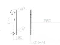 Other attachments and accessories Qmac Aanlashaken LOW BUDGET voor VOLVO L 50/60/70/90