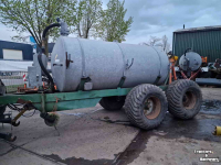Slurry tank  5000L meelopend tandem