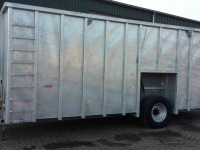 Manure container  Gegalvaniseerde mestcontainer / mesttransportcontainer