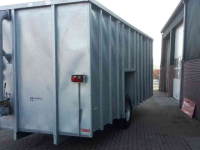 Manure container  Gegalvaniseerde mestcontainer / mesttransportcontainer