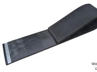 Rubber yard scraper Qmac RSMC300 CANVAS rubbermat met koordlaag / CANVAS inlaag 300 cm