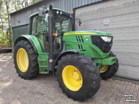 Tractor John Deere 6115M tractor TLS voorasvering, airco, trekker 6115 M traktor