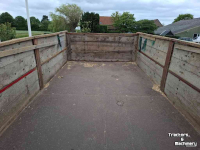 Dumptrailer Spijkstaal Enkelas kipper