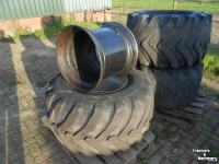 Wheels, Tyres, Rims & Dual spacers Nokian 500/50-22.5