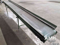 Conveyor  4140X400 MM TRANSPORTBAND VLAKKE BAND FLAT BELT CONVEYOR BELT FLACHBAND FÖRDERBAND