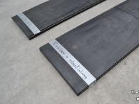 Manure scraper Qmac RSM270 Rubbermat 270 cm + STAALDRAAD inlaag