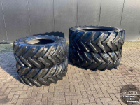 Wheels, Tyres, Rims & Dual spacers Trelleborg 540/65 R38 + Alliance 420/70R24