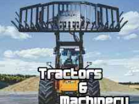 Silage Fork JCB Silagevork Grasvork  opklapbaar, Klappbare Grüngutgabel, Folding Grass Fork