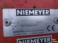 Rotary Tiller Niemeyer ZR 303 Grondfrees 3 meter breed  met pakkerwals