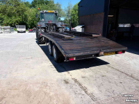 Low loader / Semi trailer  2 Assige oprijwagen