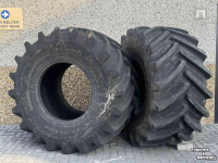 Wheels, Tyres, Rims & Dual spacers BKT Set Agrimax Teris 800/65R32 54mm