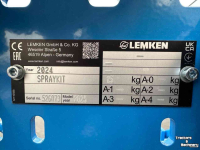 Rows sprayer Lemken Rijenspuit