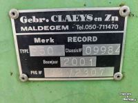 Dumptrailer Record 5 tons P50 kipper