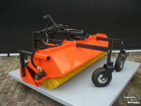 Sweeper Hofstede Veegmachine  veeg borstel machine trekker tractor 60cm borstel