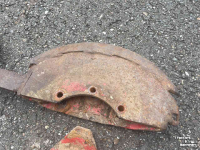 Mower Lely slijtdelen / schotels /  glijsloffen / slijtplaten Lely