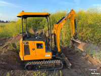 Mini-Excavator JCB 16C-1 minigraver 2022!!! OPRUIMING!!